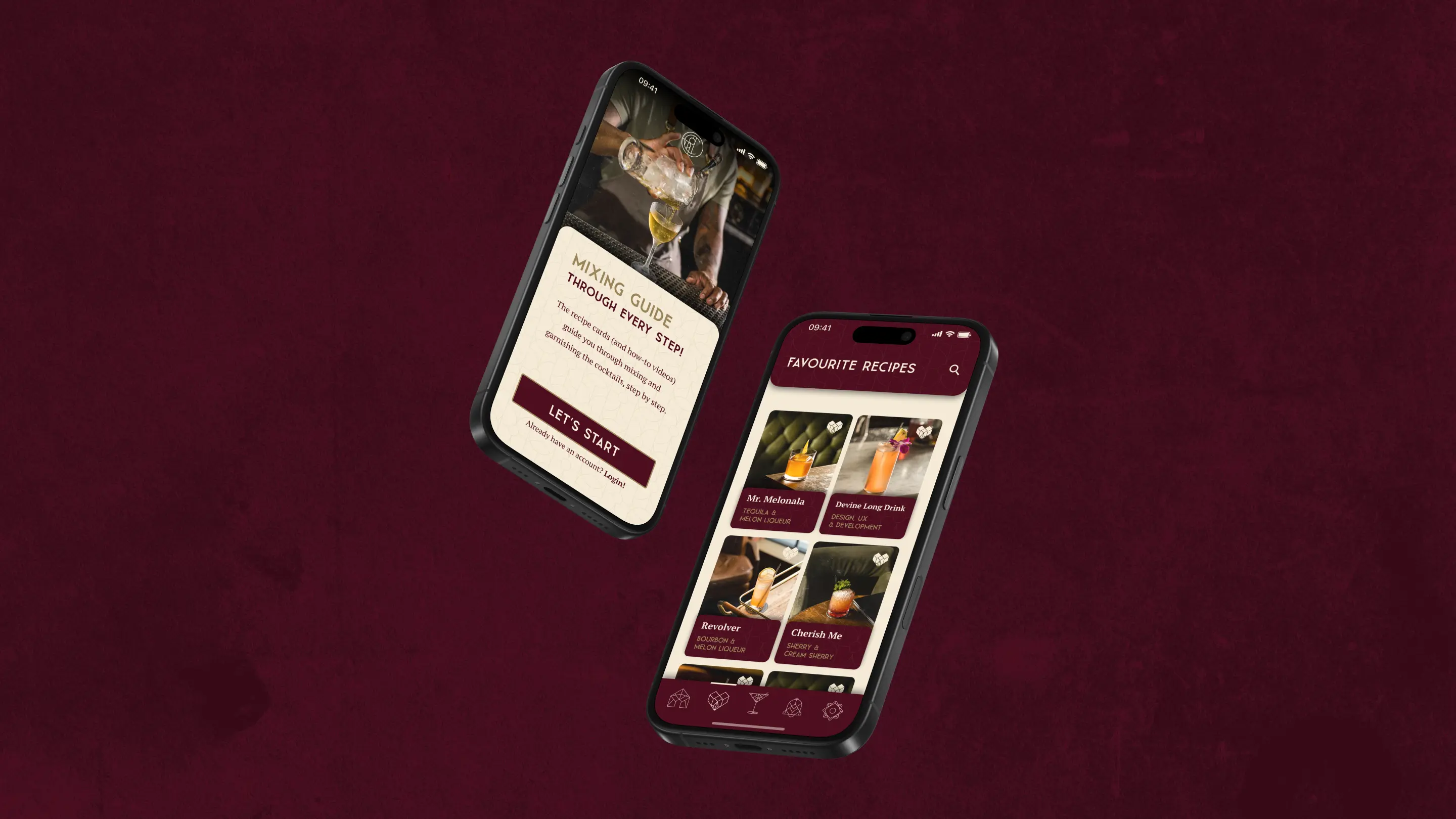Casa Cocktail Brandboard